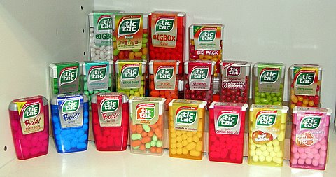 Tic Tac collection photo, overseas and Big Boxes