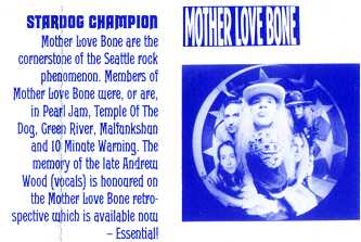 Hot Metal Power tape Mother Love Bone